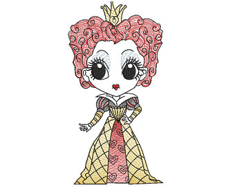 340x270 Alice In Wonderland Sketch Embroidery Machine Design File Etsy - Alice Sketch