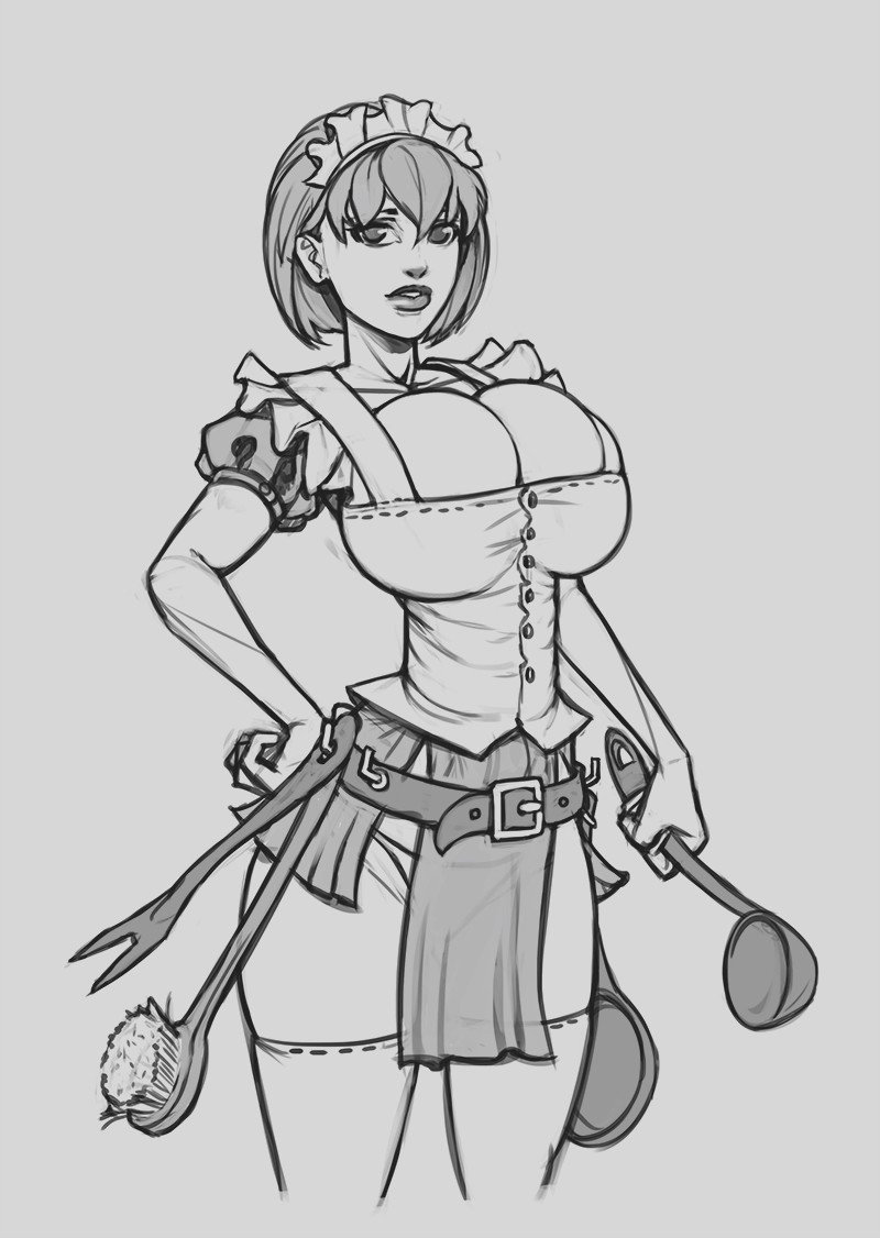 800x1126 Artstation - Alice Sketch