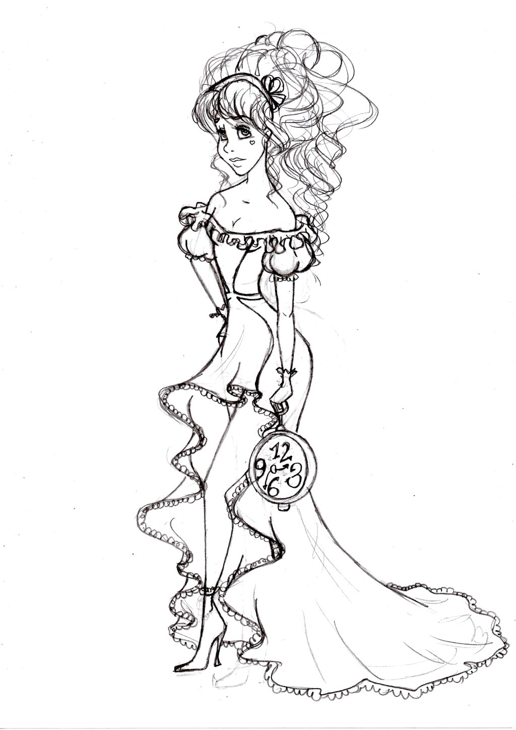 1024x1447 Alice Sketch By Urbanstar - Alice Sketch