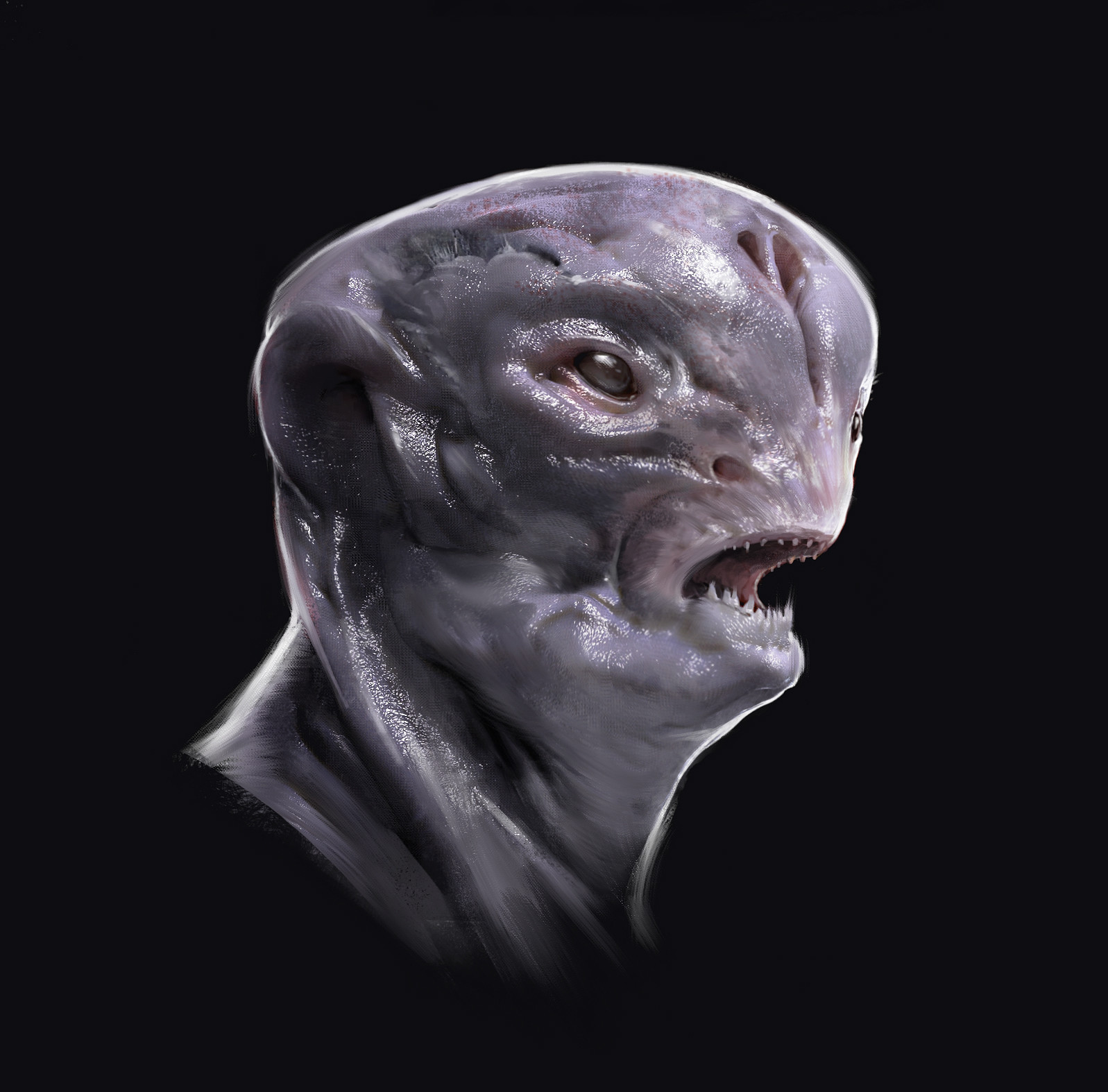 1597x1574 Andrea Chiampo Design - Alien Head Sketch
