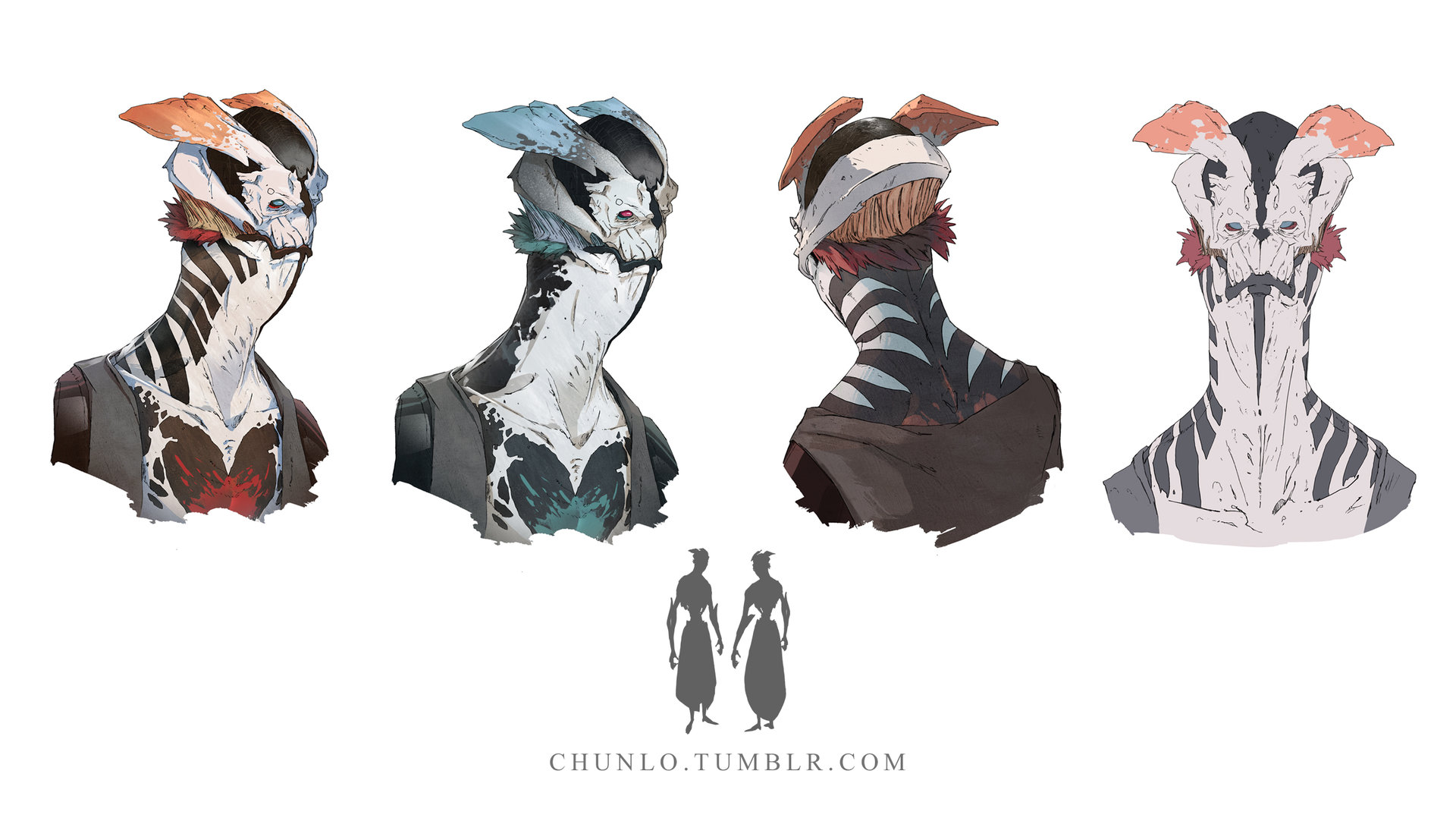 1920x1082 Chun Lo - Alien Head Sketch