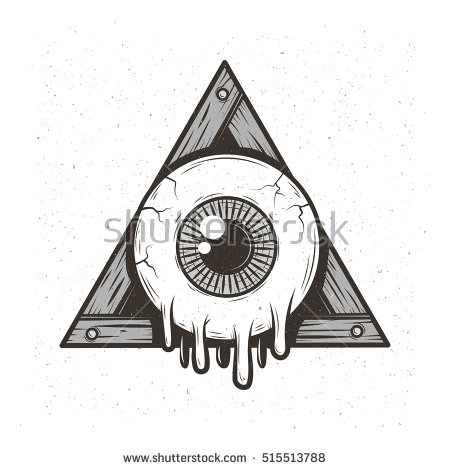 450x470 Brown Eyes Clipart All Seeing Eye - All Seeing Eye Sketch