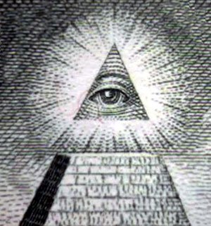 300x321 The All Seeing Eye As Omnipresent Deity Freemason Information - All Seeing Eye Sketch