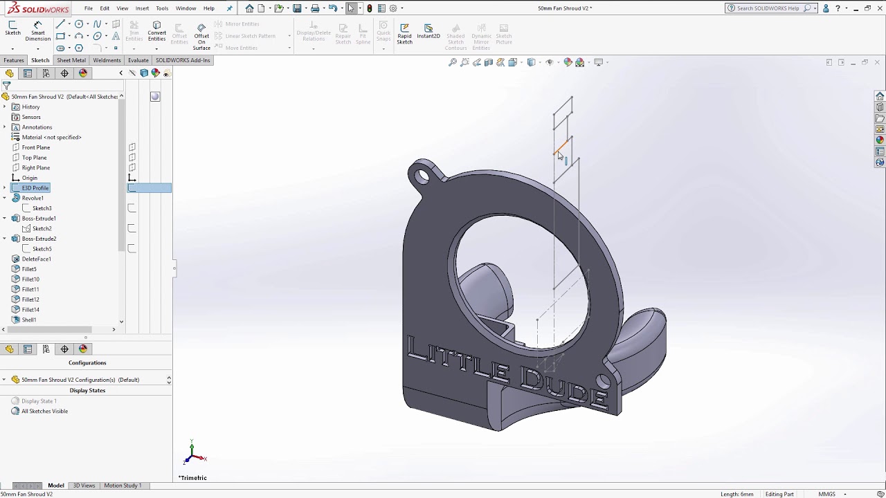 1280x720 Solidworks - All Sketches