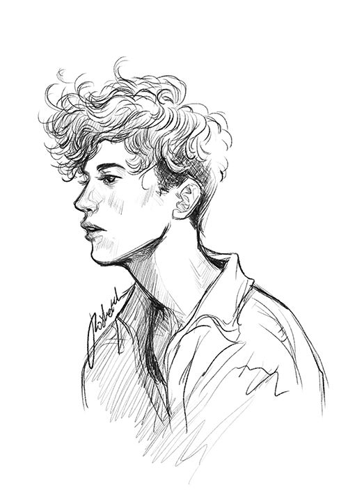 500x707 First Attempt On Sketching Troyesivan (While Listening To His - All Sketches