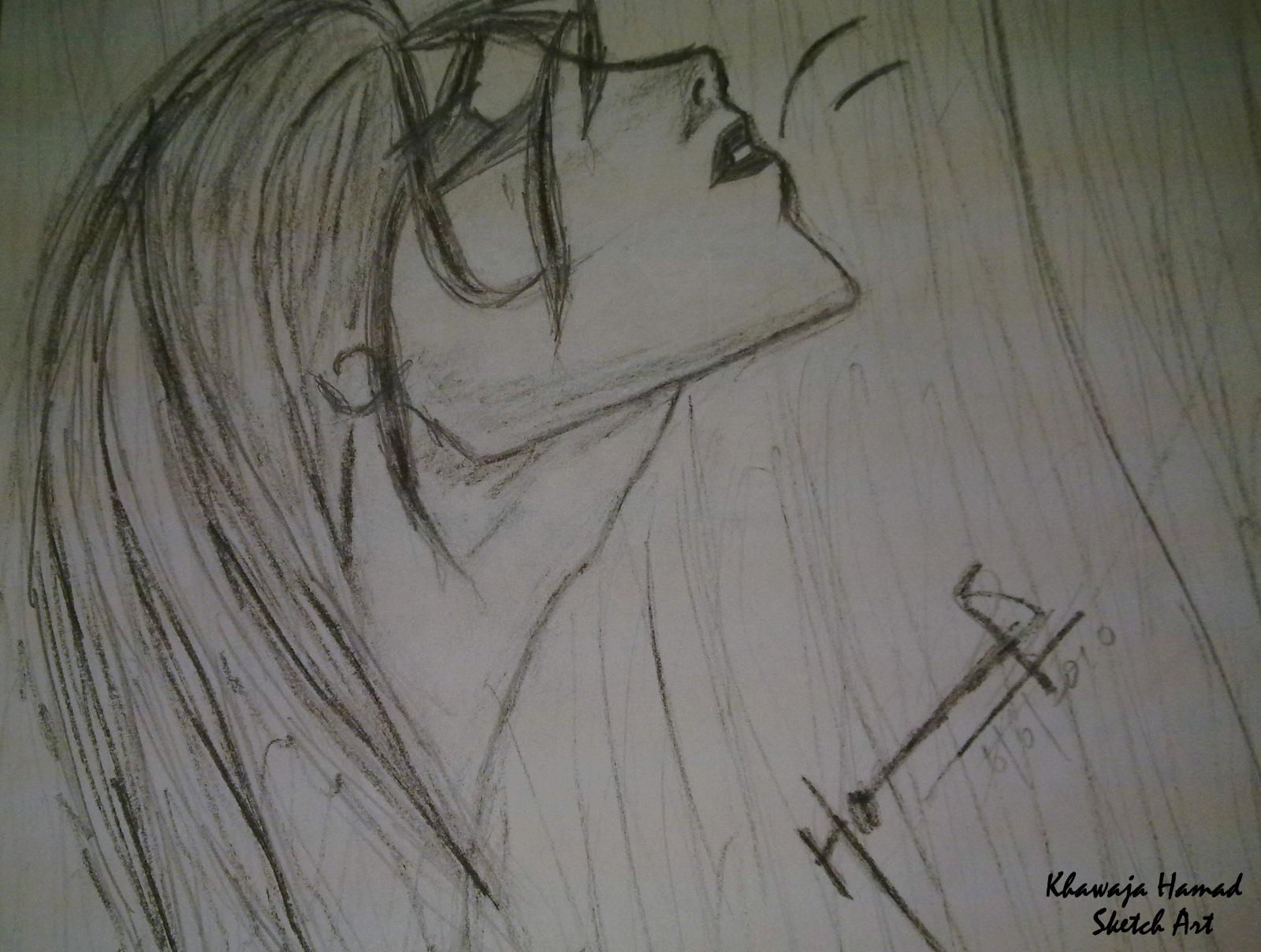 1600x1208 Sketch Immature Fruit - Allah Sketch