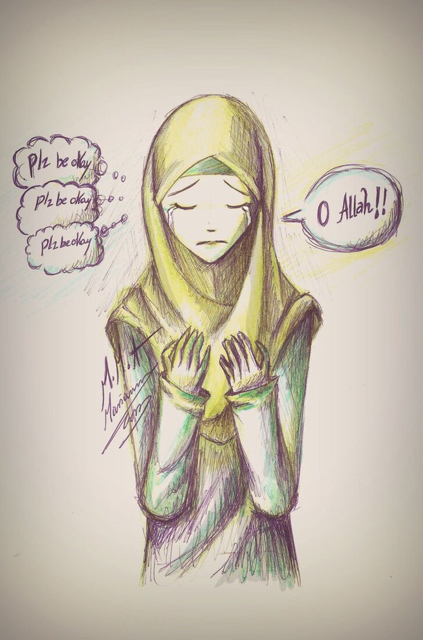 610x922 Allah, Arabic, Art, Blackandwhite, Boy - Allah Sketch