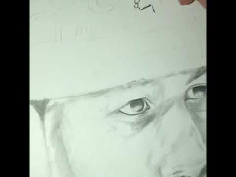 480x360 Allen Iverson Graphite Pencil Drawing - Allen Iverson Sketch