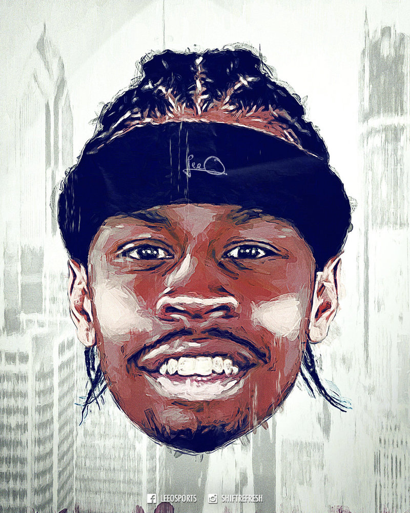 Allen Iverson Sketch at PaintingValley.com | Explore collection of ...