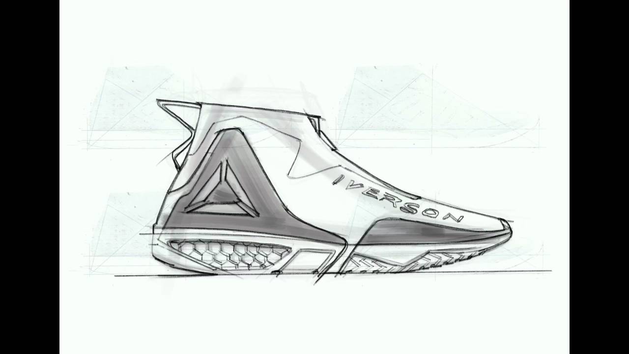 1280x720 Reebok Allen Iverson Sketch And Render - Allen Iverson Sketch