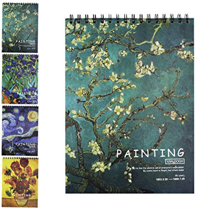 425x425 Sketch Book,sketch Pads,spiral Bound Sketchbook - Almond Tree Sketch