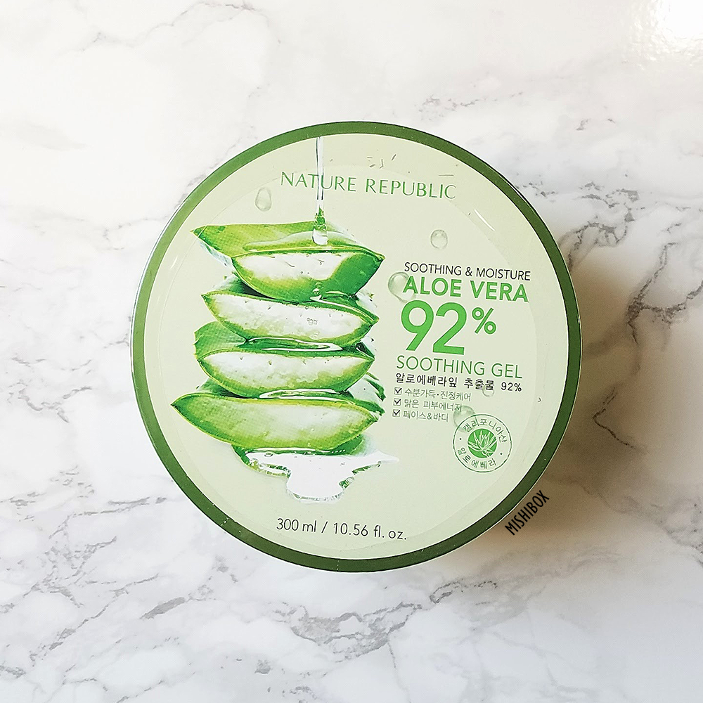1000x1000 Nature Republic Aloe Vera 92% Soothing Gel - Aloe Vera Sketch