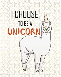 260x325 I Choose To Be A Unicorn Alpaca Gift Sketch Book Journal (8 X 10 - Alpaca Sketch