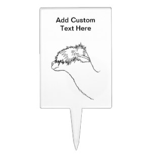 307x307 Sketch Alpaca Home Furnishings Amp Accessories Zazzle - Alpaca Sketch