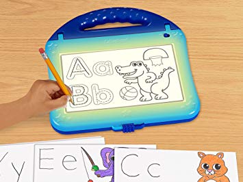 355x266 Lakeshore Alpha Sketch Light Up Center Toys Amp Games - Alpha Sketch