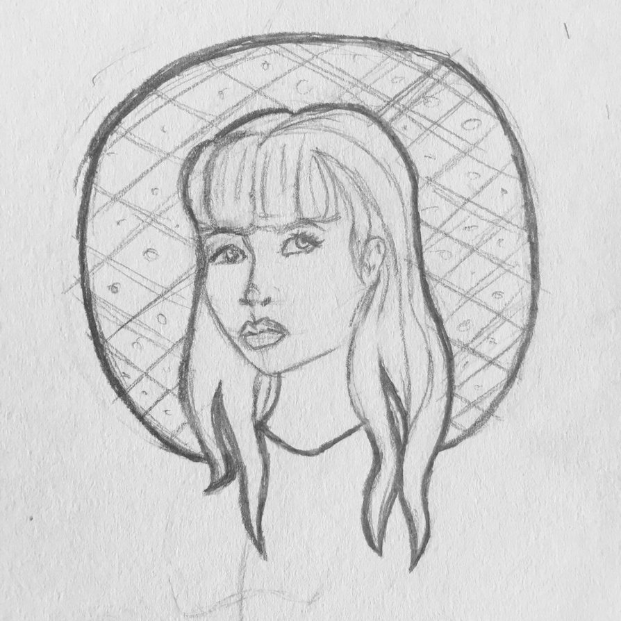 894x894 Alphonse Mucha Inspired Sketch By Lilacqueen - Alphonse Mucha Sketches