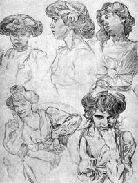 200x265 Posts Similar To Great Collection Of Alphonse Mucha Sketches - Alphonse Mucha Sketches