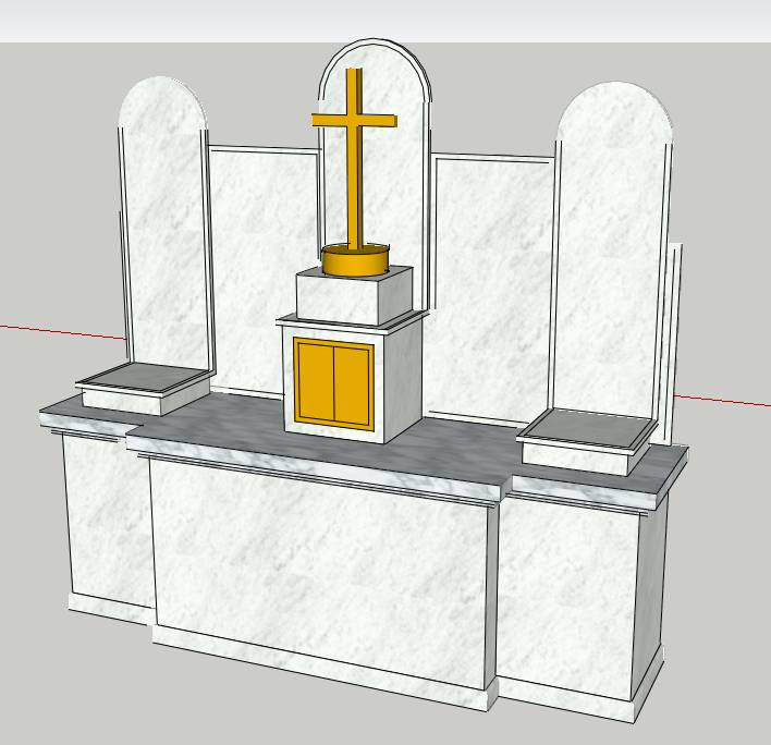 708x684 Get Ideas For You New Altar Of Sacrifice Or Altar Of Repose Using - Altar Sketch