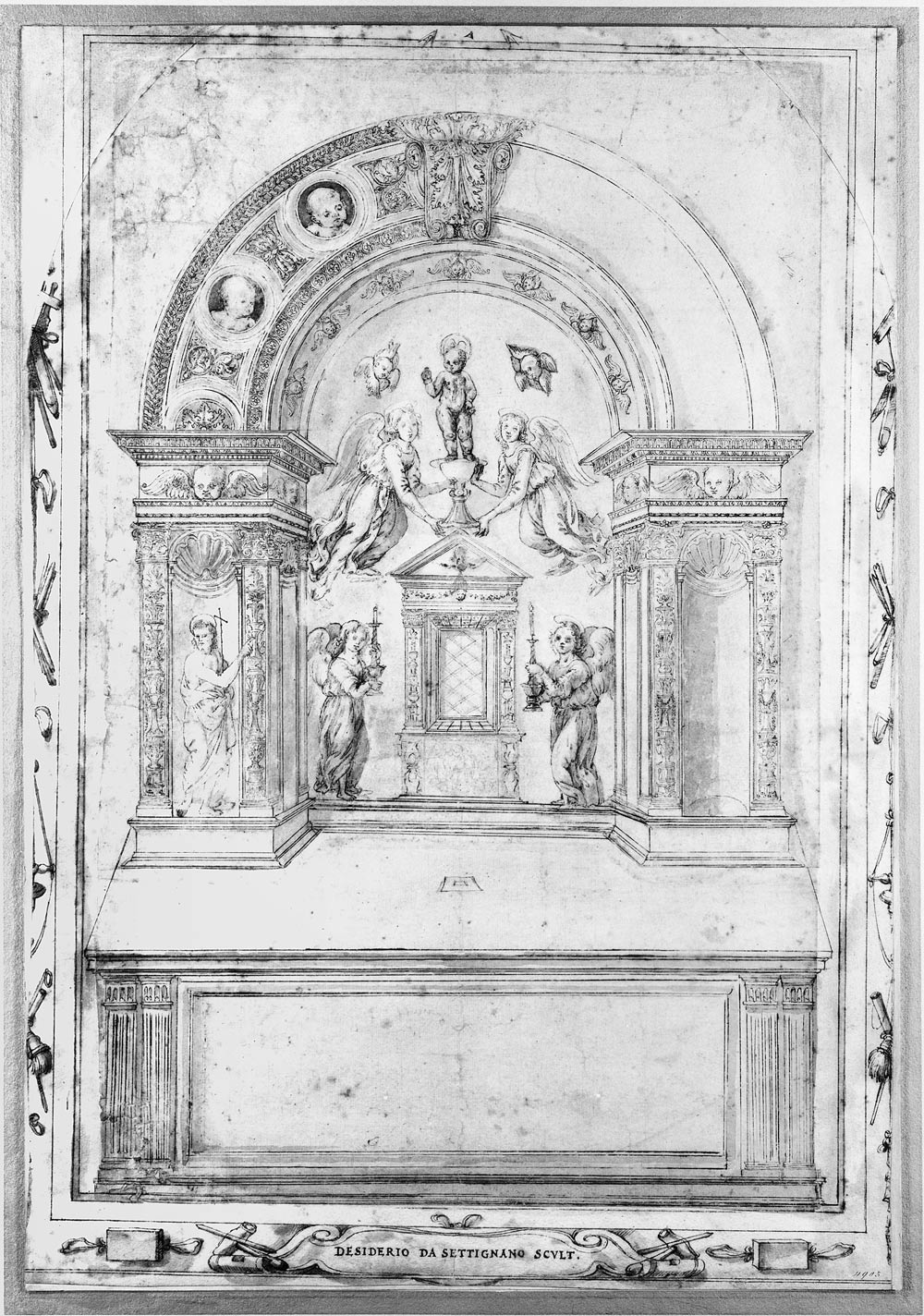 1000x1424 What Is Drawing - Altar Sketch