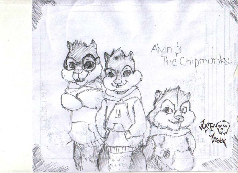 800x582 Alvin And The Chipmunks Sketch By Rlvnthechipmunk - Alvin And The Chipmunks Sketch