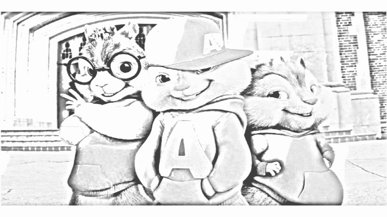 1280x720 Auto Draw 2 Alvin And The Chipmunks - Alvin And The Chipmunks Sketch