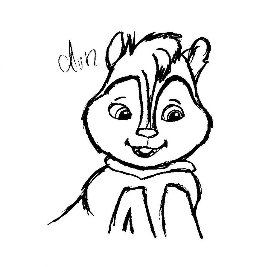 900x859 Alvin Sketch By Roxtar173 - Alvin Sketch