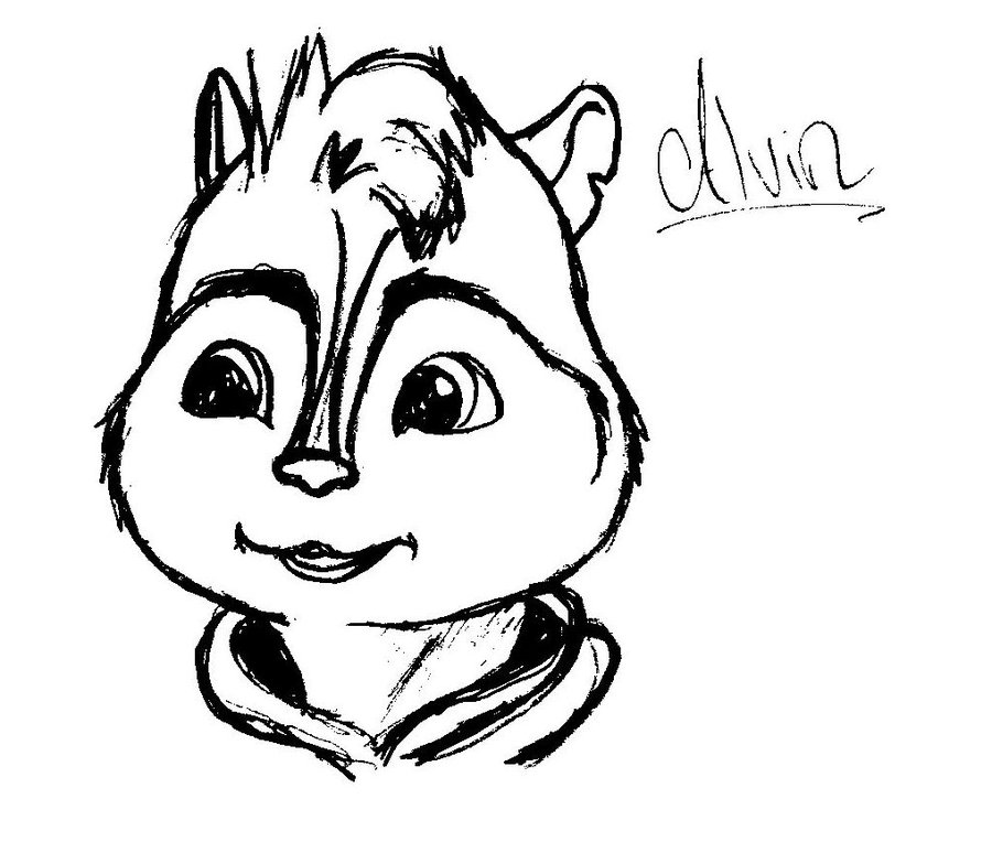 900x774 More Alvin Sketch By Roxtar173 - Alvin Sketch