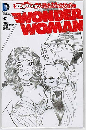 364x550 Wonder Woman - Amanda Conner Sketch