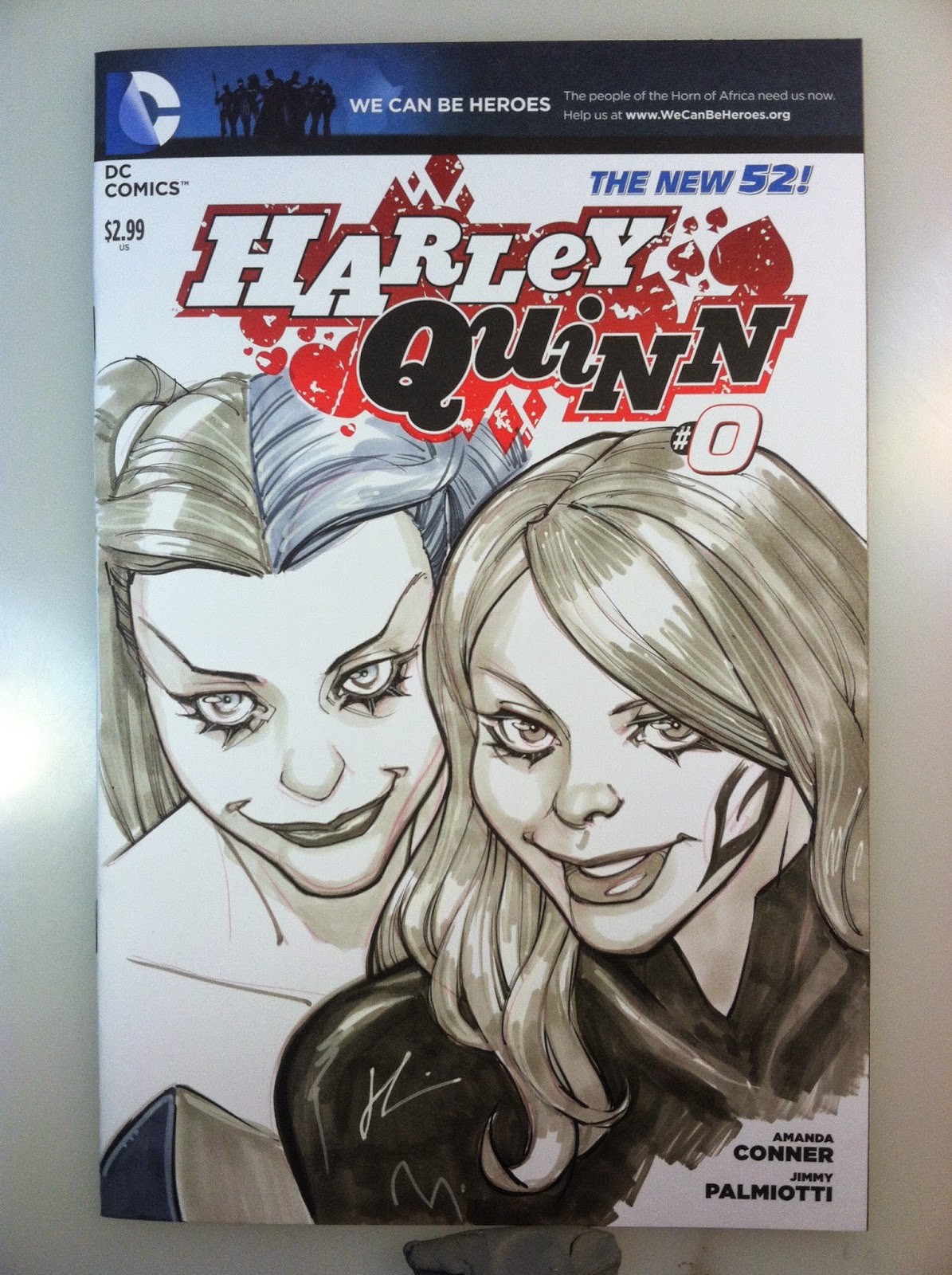 1195x1600 Hardin Art Studios - Amanda Conner Sketch