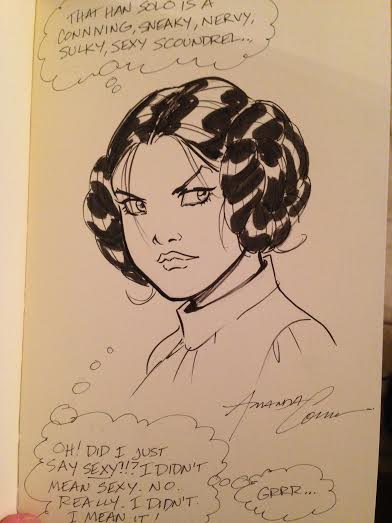 392x523 Panel Progression Those Who Cannot Make Art Should Buy It - Amanda Conner Sketch