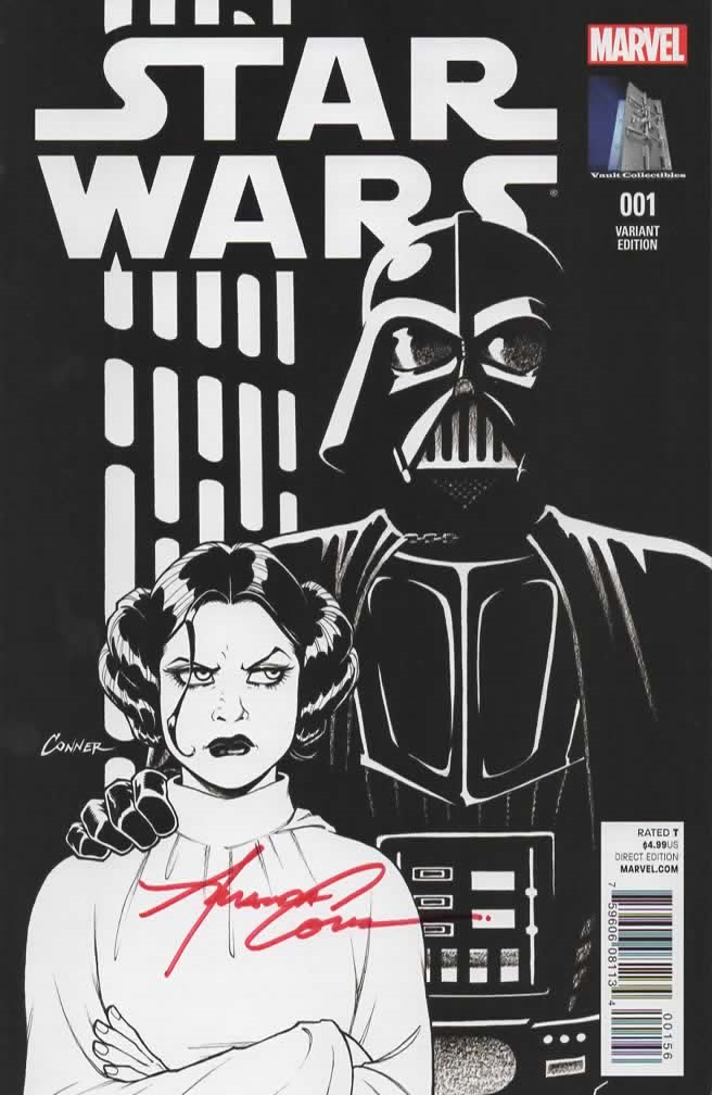 656x1008 Star Wars - Amanda Conner Sketch