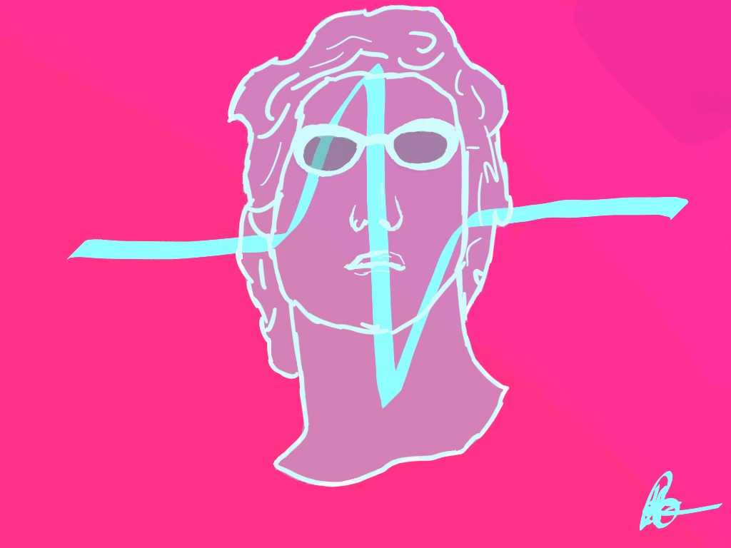 1024x768 Amateur Sketch I Did In My S Note. Proud Of It Even Tho Is Shitty - Amateur Sketch