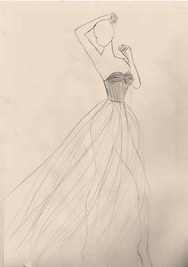 271x384 Fashion Amatuer Sketch Dress... Colour Coming Soon! - Amatuer Sketch