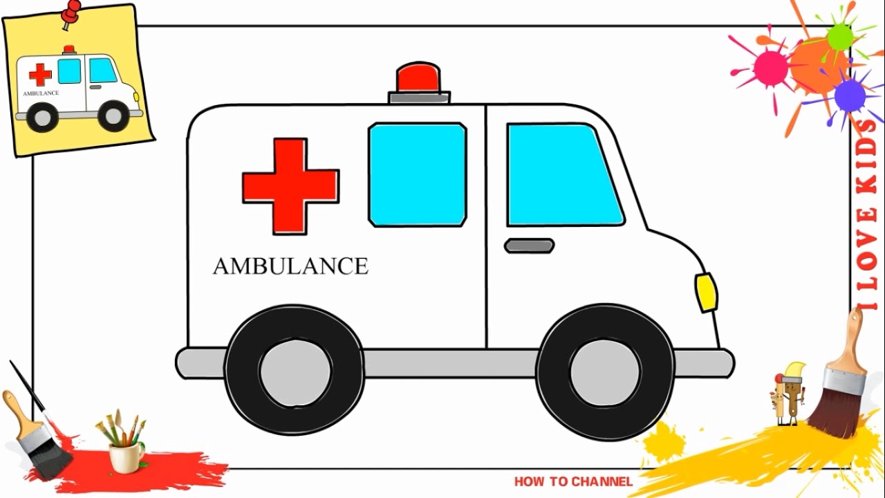 Ambulance Sketch At Paintingvalley.com 