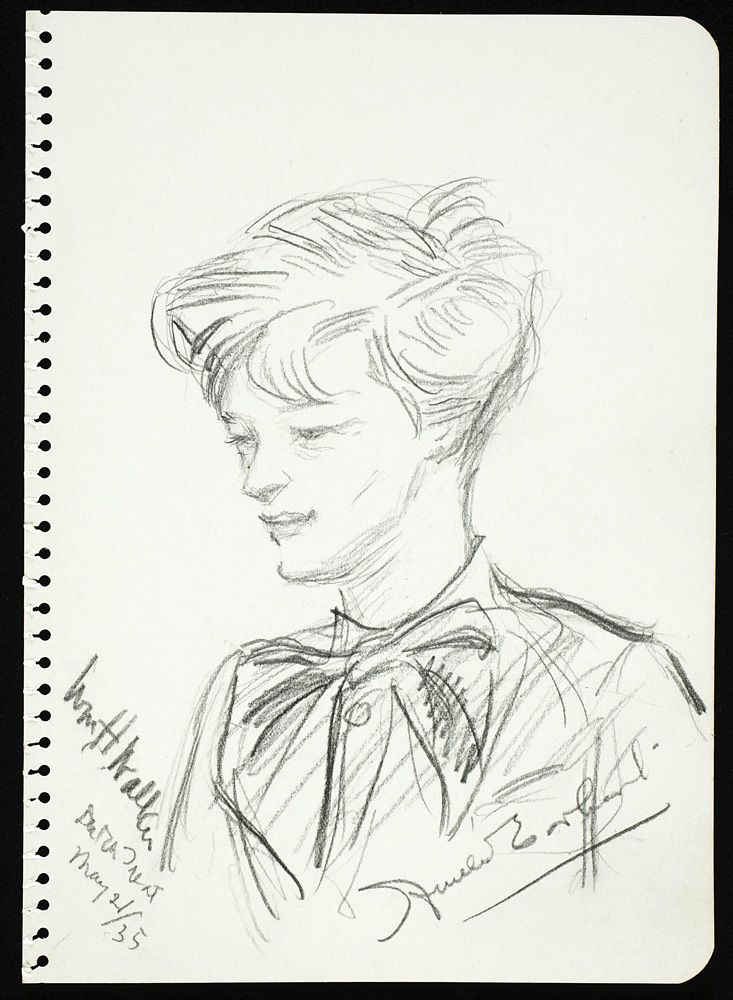 733x1000 July 2, 1937 Last Communication From Amelia Earhart And Navigator - Amelia Earhart Sketch