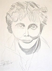 222x300 Amelia Earhart Paintings Fine Art America - Amelia Earhart Sketch