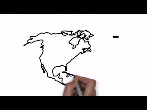 480x360 How To Draw Map Of North America - America Map Sketch