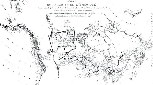 599x332 Blank Outline Map Of Sketch North America - America Map Sketch