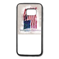 190x190 American Flag Sketch By Rebbdesign Spreadshirt - American Flag Sketch