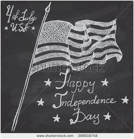 450x470 Drawing Of A Chalkboard Admirable Hand Drawn Sketch American Flag - American Flag Sketch
