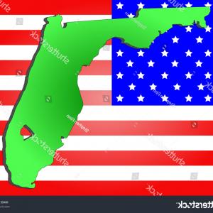 300x300 Florida Flag Vector Sketch Hand Drawn Illustration On Dark Grunge - American Flag Sketch
