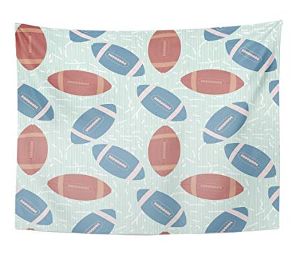 425x383 Emvency Tapestry Wall Hanging American Football Sketch - American Football Sketch