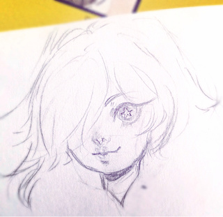 320x311 Attempted Amethyst In My Sort Of Not Realistic Style. Liked How It - Amethyst Sketch