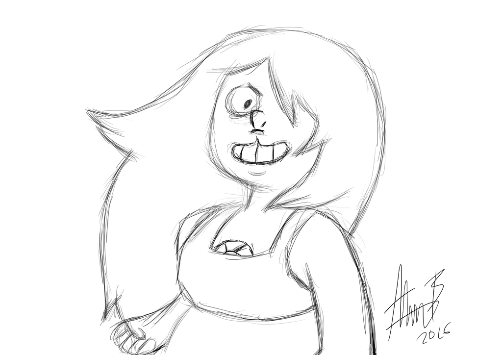 1024x724 Steven Universe - Amethyst Sketch