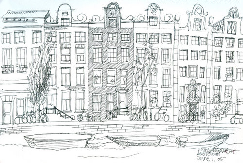 500x337 London, Paris And (A Bit Of) Amsterdam Ii Koi Sketches Thailand - Amsterdam Sketch