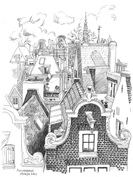 450x600 Amsterdam Sketches And Photos Jabberworks - Amsterdam Sketch