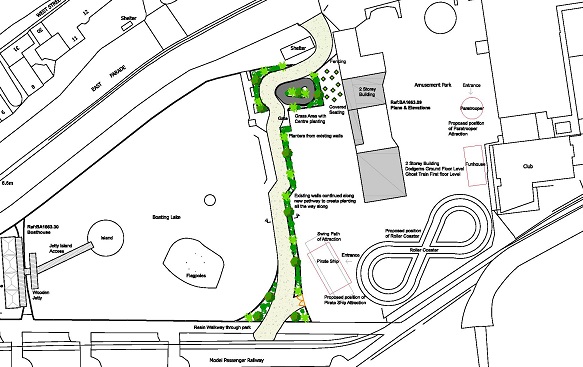 583x367 Hastings Online Times Hbc Planners Back Amusement Park Changes - Amusement Park Sketch