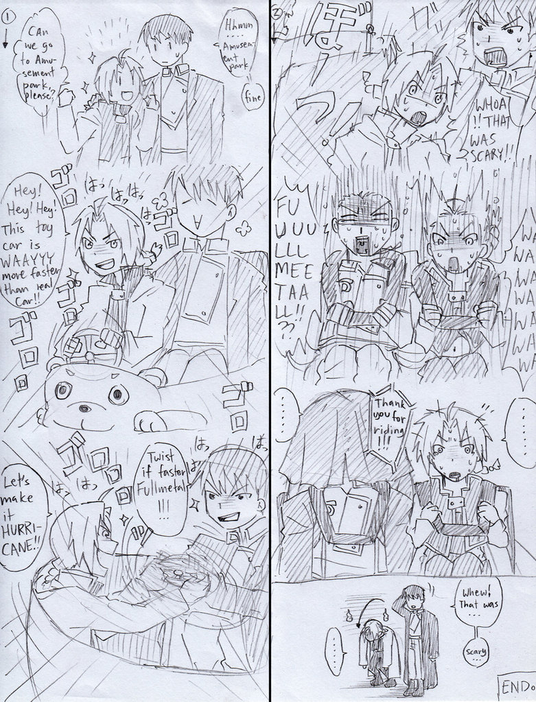 781x1023 Royed In Amusement Park Sketch By C0ralus - Amusement Park Sketch