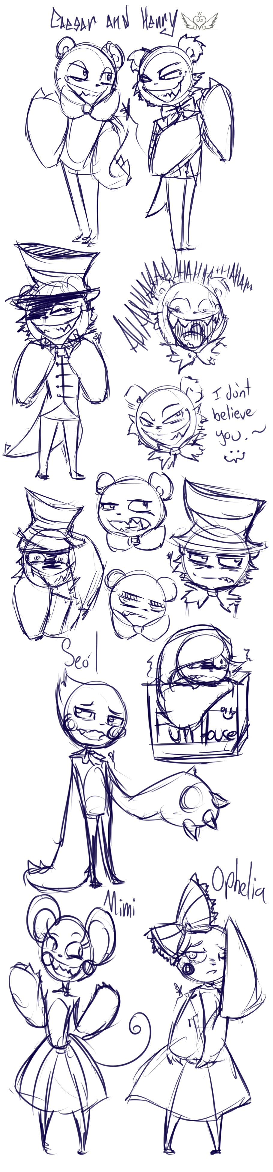 910x3900 Amusement Park Sketch Dump By Opalesqueprincess - Amusement Park Sketch