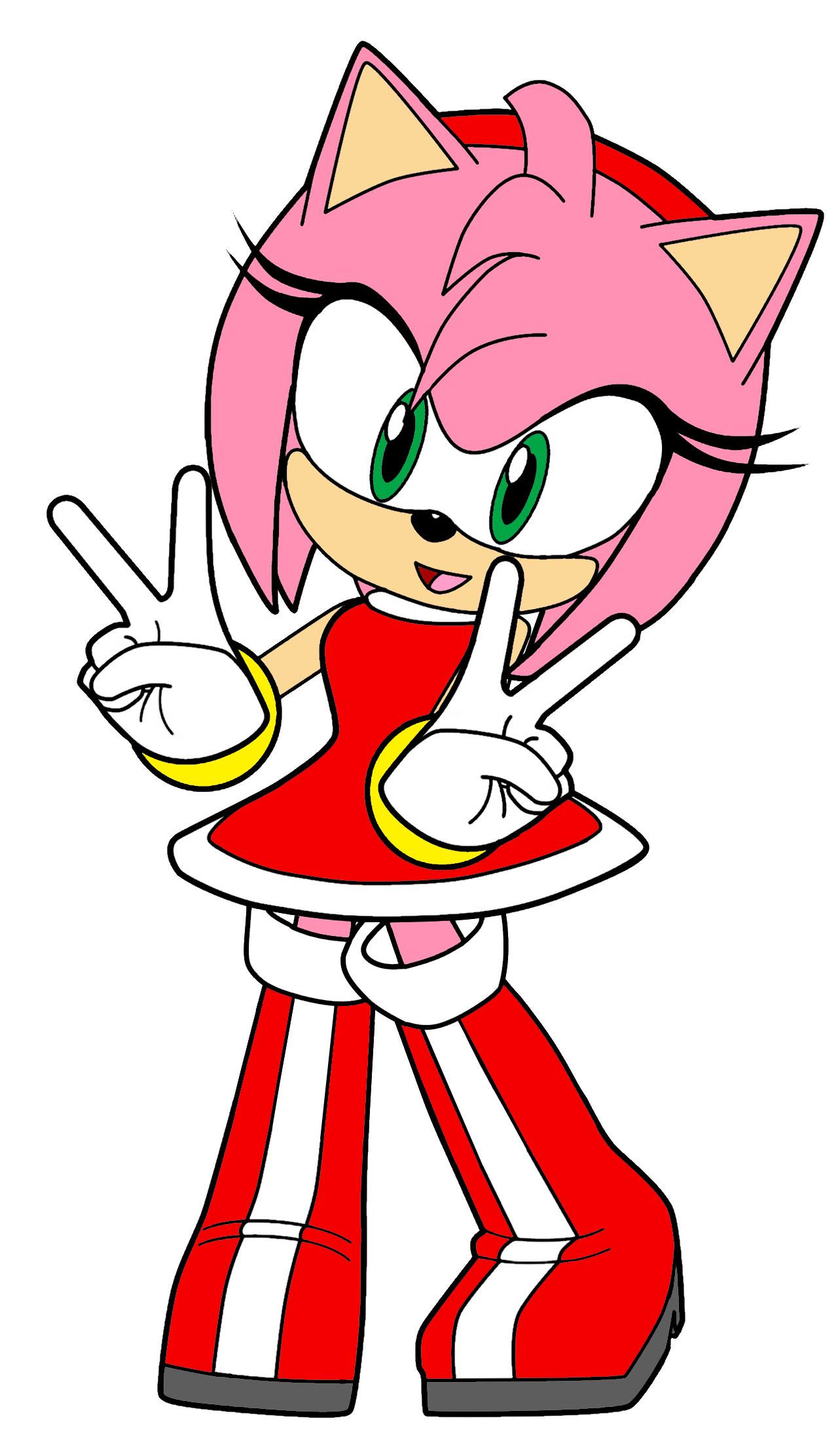 1283x2200 Image - Amy Rose Sketch